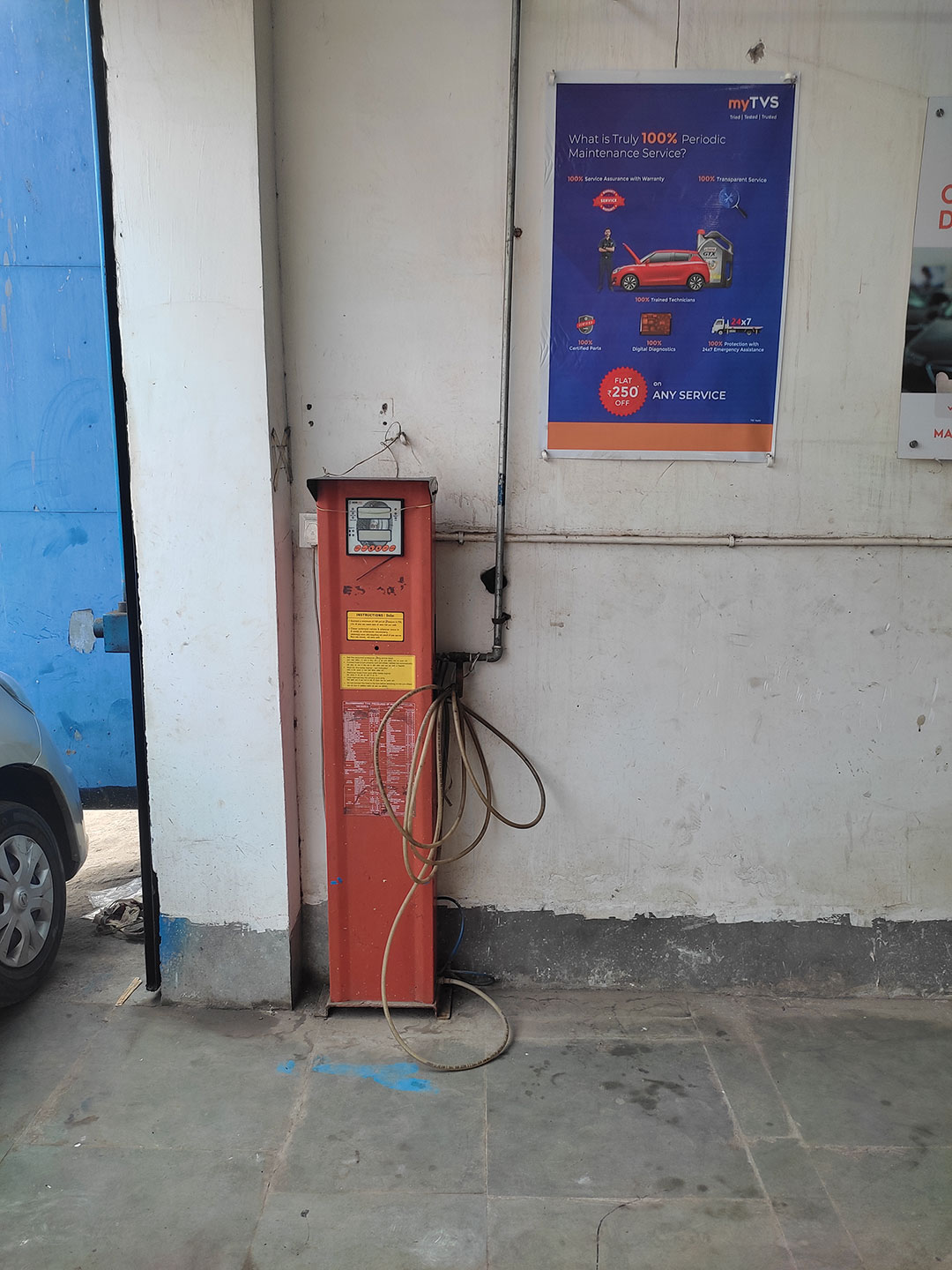 Digital tyre inflator Machine